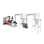 Air cooling plastic recycling machine